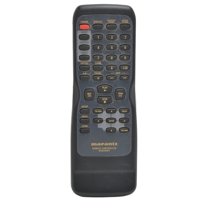 Marantz RC6400DV Remote Control for DVD Player DV-6400-Remote-SpenCertified-refurbished-vintage-electonics