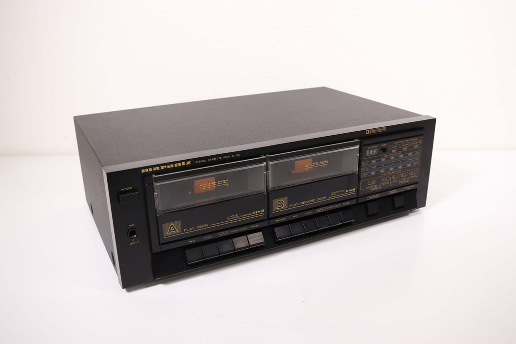 Marantz SD 156 Stereo Cassette Deck Dual Player System-Cassette Players & Recorders-SpenCertified-vintage-refurbished-electronics