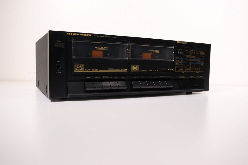 Marantz SD 156 Stereo Cassette Deck Dual Player System-Cassette Players & Recorders-SpenCertified-vintage-refurbished-electronics