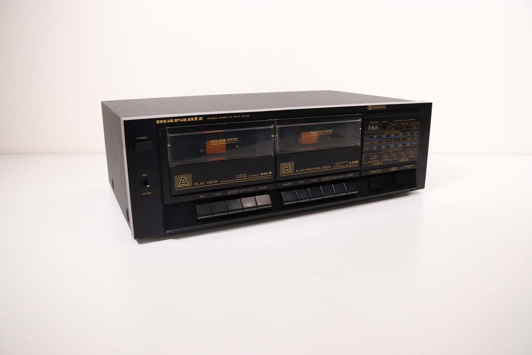 Marantz SD 156 Stereo Cassette Deck Dual Player System-Cassette Players & Recorders-SpenCertified-vintage-refurbished-electronics