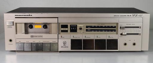 Marantz SD142 Vintage Cassette Player Recorder Deck Gold Face with Right and Left Mic Input-Cassette Players & Recorders-SpenCertified-vintage-refurbished-electronics