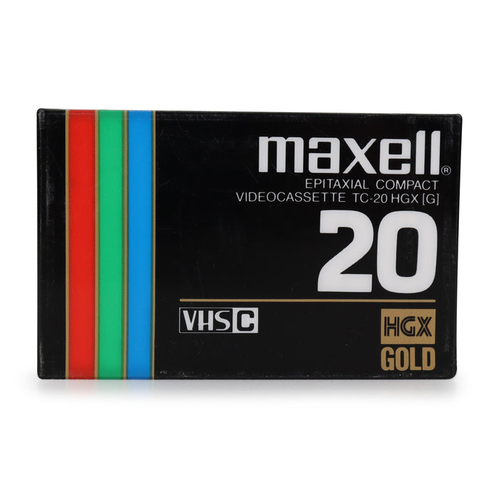 Maxell TC-20 HGX [G] Video Cassette-Electronics-SpenCertified-refurbished-vintage-electonics