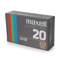 Maxell TC-20 RX [P] Video Cassette VHSC VHS-C VHS Compact (5 Pack)
