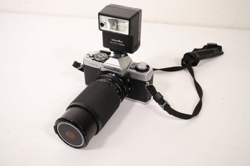 Minolta XG1 Vintage Film Camera Set With Case Flash and Zoom Lens-Cameras-SpenCertified-vintage-refurbished-electronics