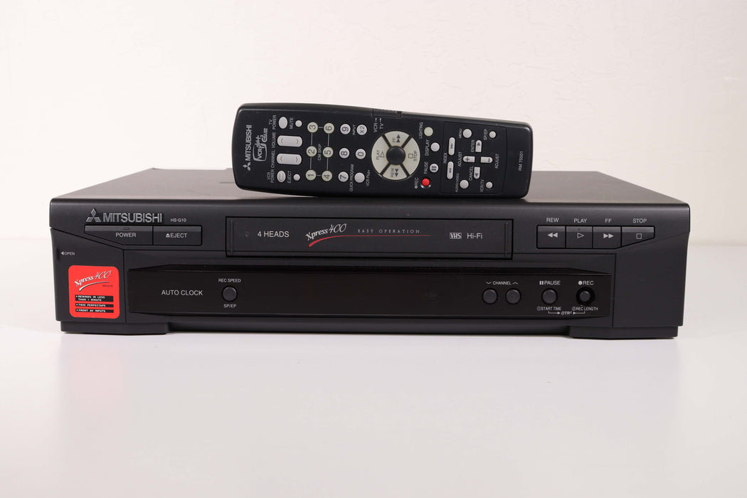 Mitsubishi HS-G10 VCR VHS Player Hi-Fi Video Cassette Recorder-VCRs-SpenCertified-vintage-refurbished-electronics