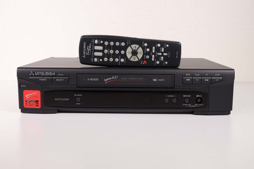 Mitsubishi HS-G10 VCR VHS Player Hi-Fi Video Cassette Recorder-VCRs-SpenCertified-vintage-refurbished-electronics