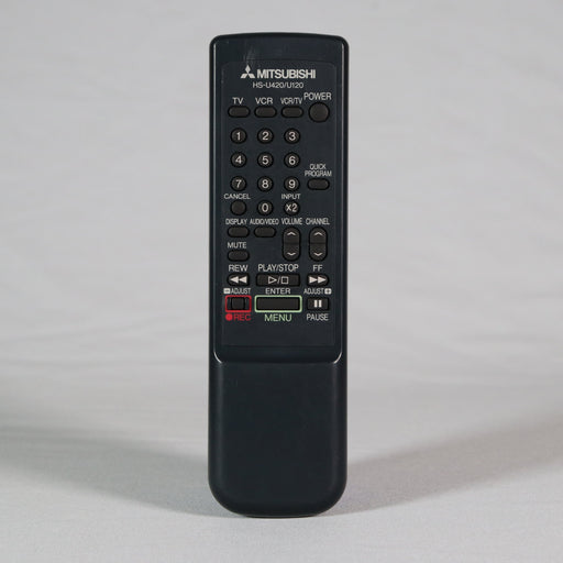Mitsubishi HS-U420/U120 VCR Remote Control-Remote-SpenCertified-refurbished-vintage-electonics