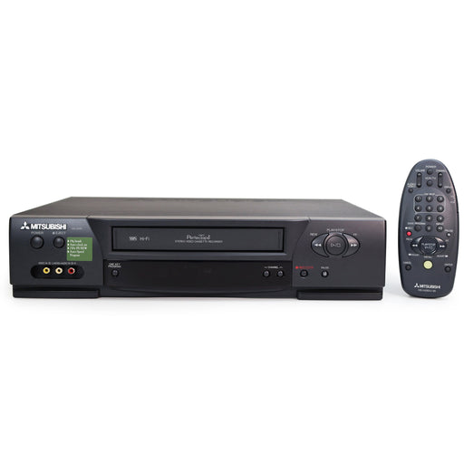 Mitsubishi HS-U430 VCR / VHS Player with Hi-Fi Stereo Audio System and 1 Minute Rewind at 250x Speed-Electronics-SpenCertified-refurbished-vintage-electonics