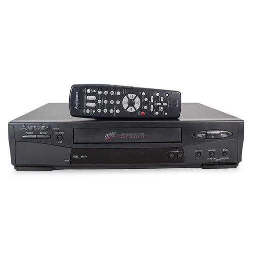 Mitsubishi HS-U446 VCR/VHS Player/Recorder Super Fast High Speed Rewind-Electronics-SpenCertified-refurbished-vintage-electonics