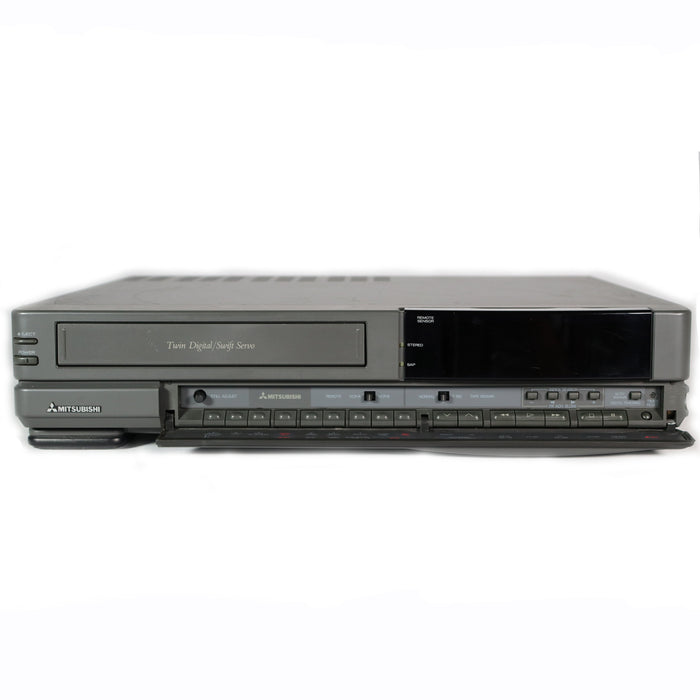 Mitsubishi HS-U52 VHS Video Cassette Recorder VCR-Electronics-SpenCertified-vintage-refurbished-electronics