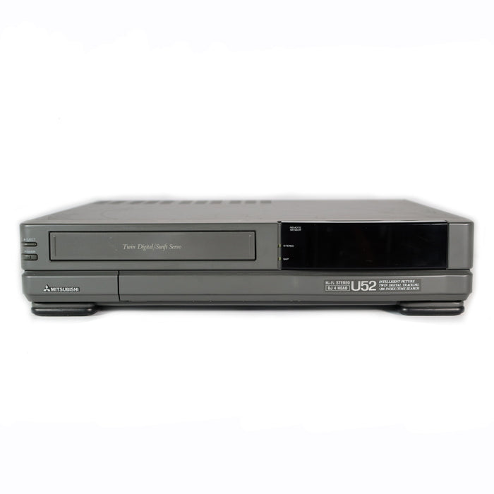 Mitsubishi HS-U52 VHS Video Cassette Recorder VCR-Electronics-SpenCertified-vintage-refurbished-electronics