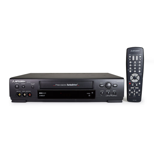 Mitsubishi HS-U748 VHS VCR Video Cassette Recorder with SVHS and S-Video-Electronics-SpenCertified-refurbished-vintage-electonics
