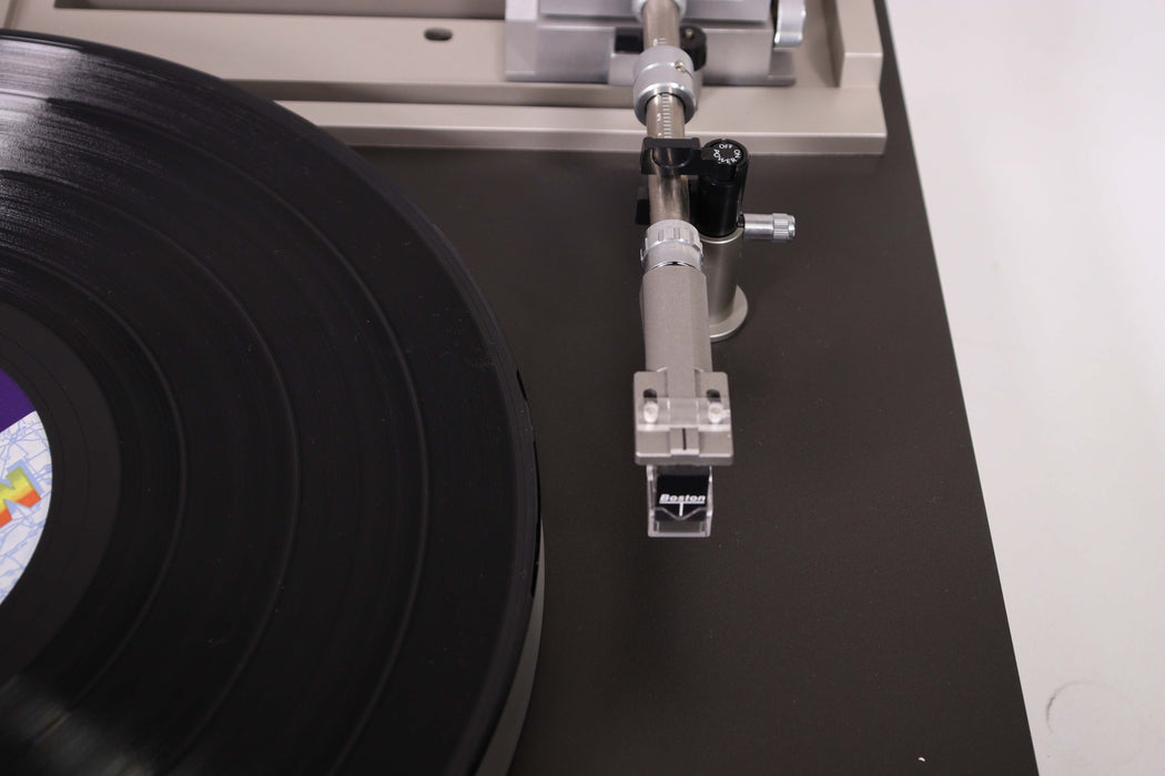 Mitsubishi LT-22 PLL Quartz Logic Controlled Linear Tracking Turntable-Turntables & Record Players-SpenCertified-vintage-refurbished-electronics