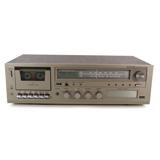 Montgomery Ward GEN6308 Cassette Player Recorder AM/FM Stereo 8 Track Receiver-Electronics-SpenCertified-refurbished-vintage-electonics