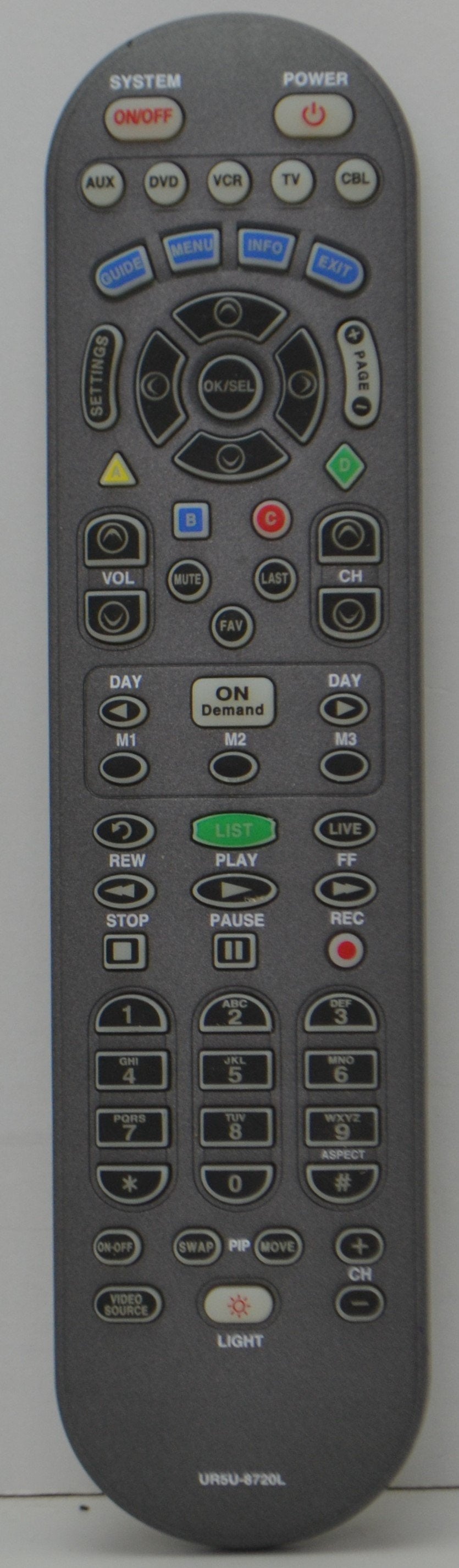 Motorola UR5U-8720L Universal Remote Control — SpenCertified