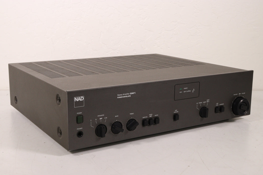 NAD 3240PE Stereo Amplifier Phono-Audio Amplifiers-SpenCertified-vintage-refurbished-electronics