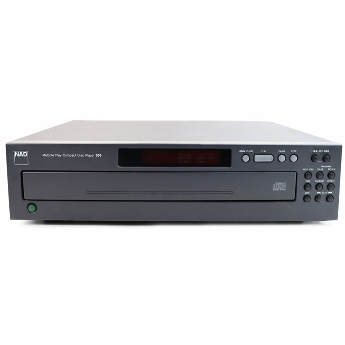 NAD 505 Multiple Play 5 Disc Compact Disc Player-Electronics-SpenCertified-refurbished-vintage-electonics