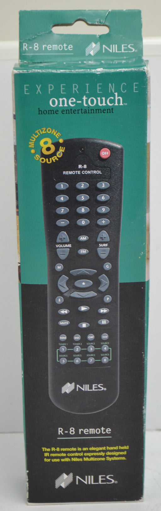 NILES - R-8 One Touch - G050403 3425B01 - Home Theater System - Remote Control-Remote-SpenCertified-refurbished-vintage-electonics