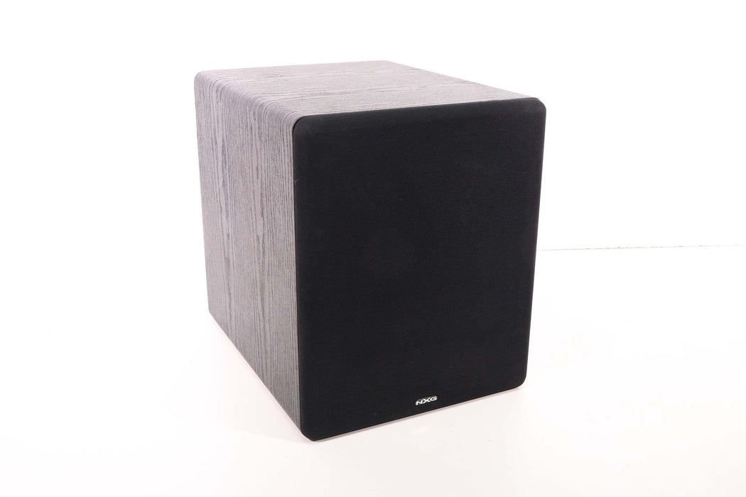 NXG NX-PROSUB125 Subwoofer for Home Stereo Black-Speakers-SpenCertified-vintage-refurbished-electronics