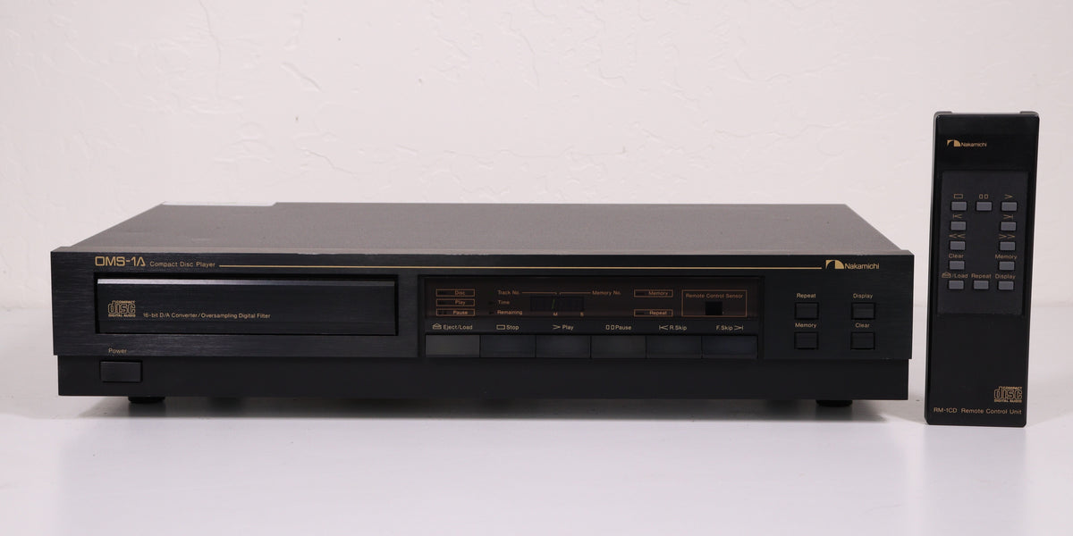 Nakamichi OMS-1A Single Disc CD Player — SpenCertified