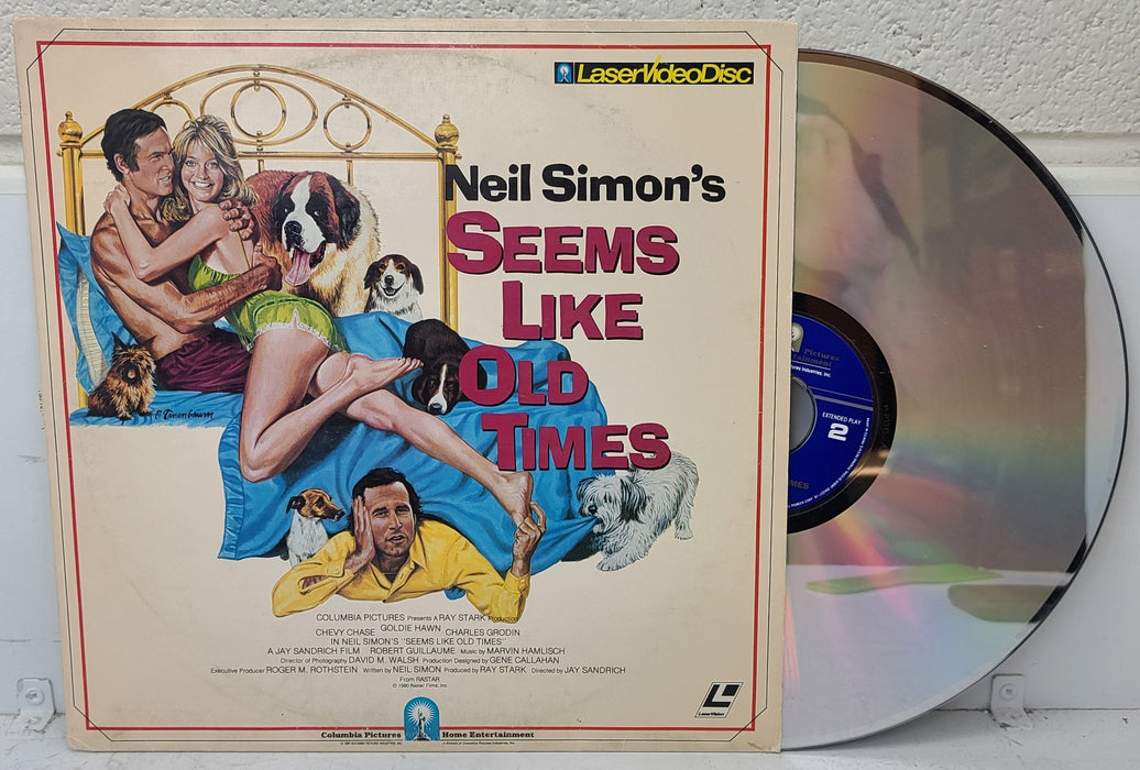 Neil Simon's Seems Like Old Times LaserDisc Movie-Electronics-SpenCertified-refurbished-vintage-electonics