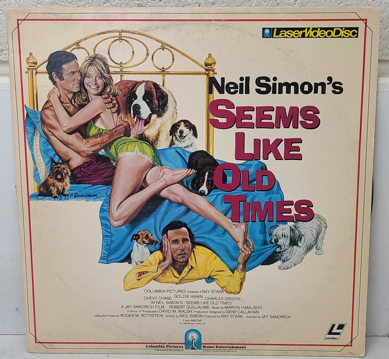 Neil Simon's Seems Like Old Times LaserDisc Movie-Electronics-SpenCertified-refurbished-vintage-electonics