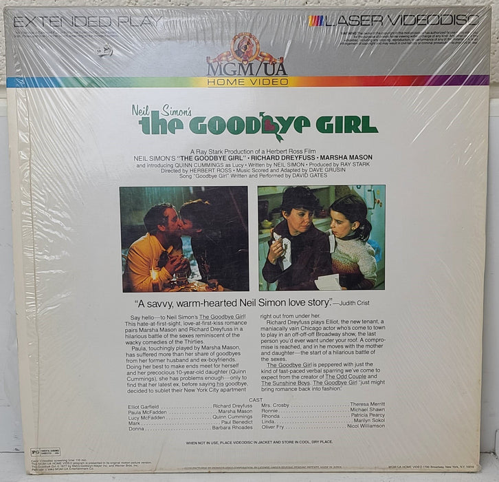 Neil Simon's The Goodbye Girl-Electronics-SpenCertified-refurbished-vintage-electonics