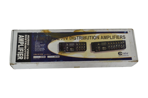 New Cable Electronics - AV400 - 4-Way - Composite Audio Video Distribution - Amplifier-Electronics-SpenCertified-refurbished-vintage-electonics