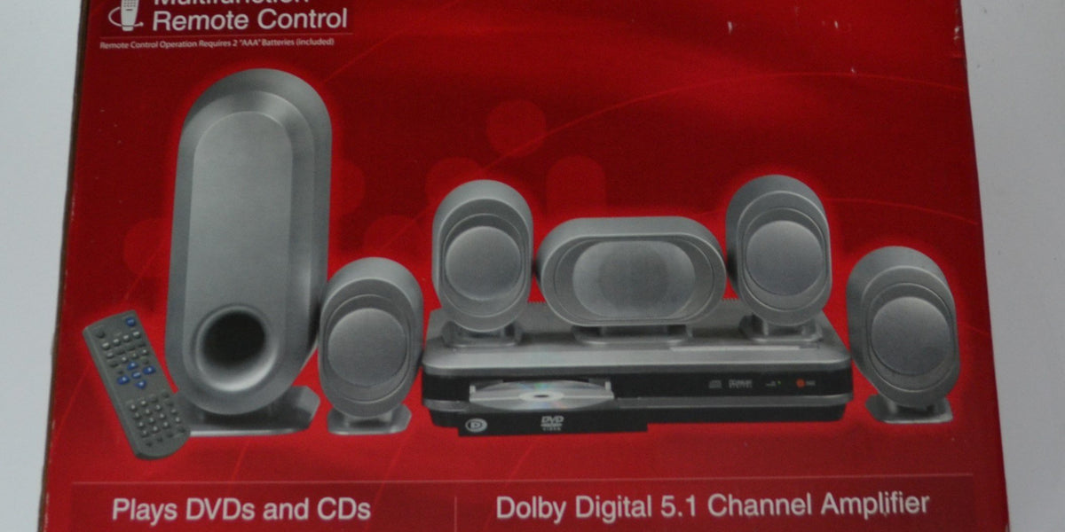 New Durabrand STS92D DVD Home Theater System Player