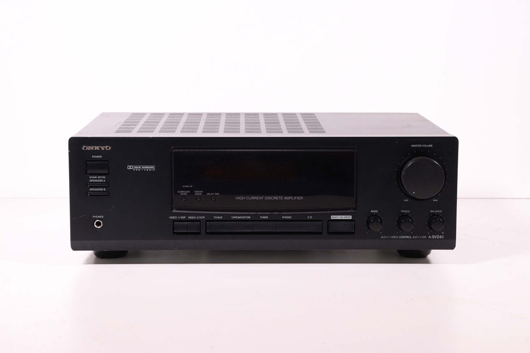 ONKYO A-SV240 Audio Video Control Amplifier-Audio Amplifiers-SpenCertified-vintage-refurbished-electronics