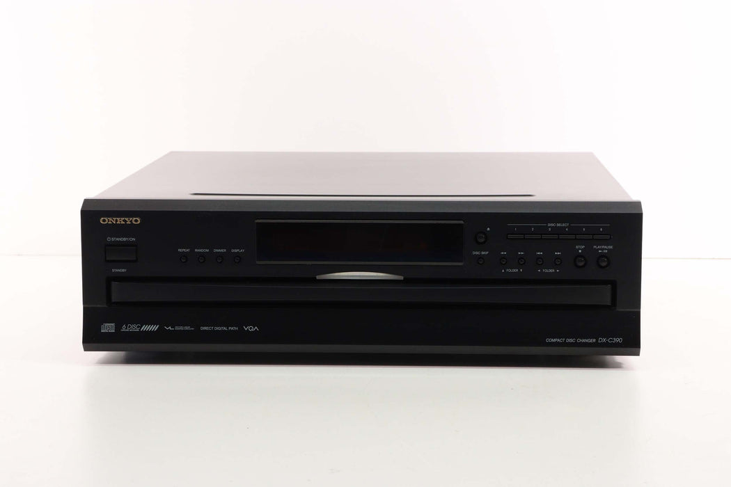 ONKYO Compact Disc Changer DX-C390 (No Remote)-CD Players & Recorders-SpenCertified-vintage-refurbished-electronics