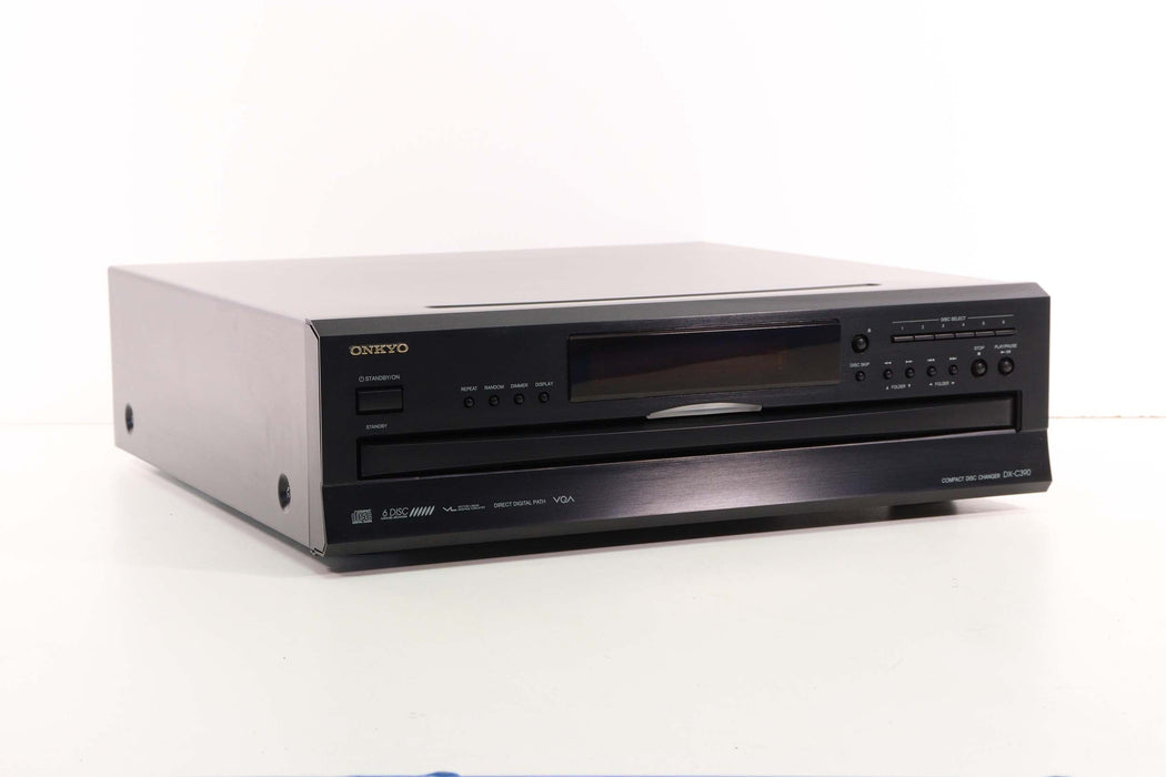 ONKYO Compact Disc Changer DX-C390 (No Remote)-CD Players & Recorders-SpenCertified-vintage-refurbished-electronics