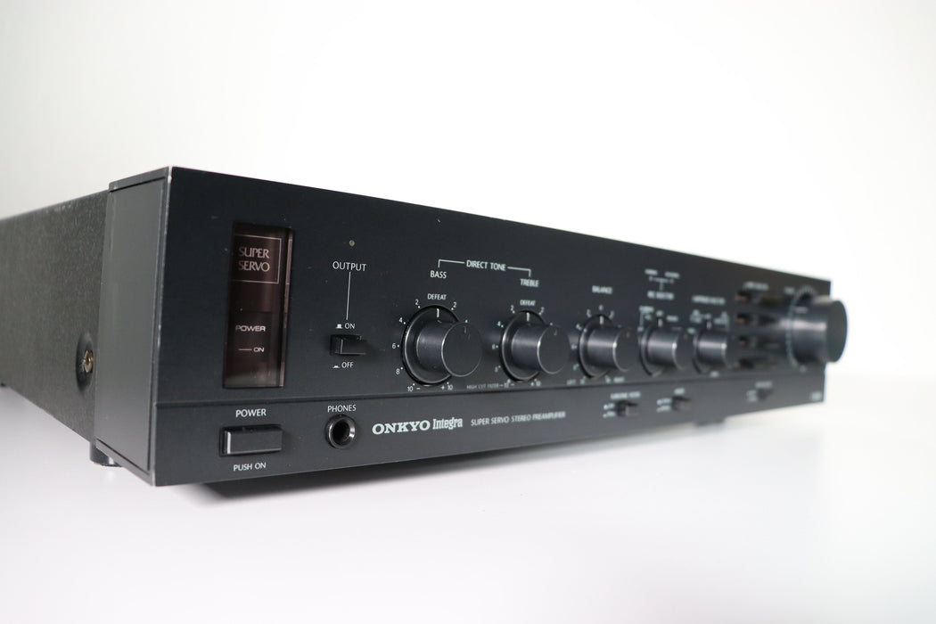 ONKYO Integra Super Servo Stereo Preamplifier Preamp P 3030-Phono Preamps-SpenCertified-vintage-refurbished-electronics