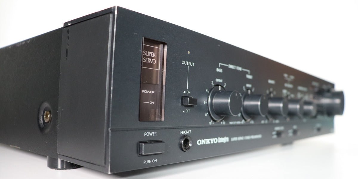 ONKYO Integra Super Servo Stereo Preamplifier Preamp P-3030
