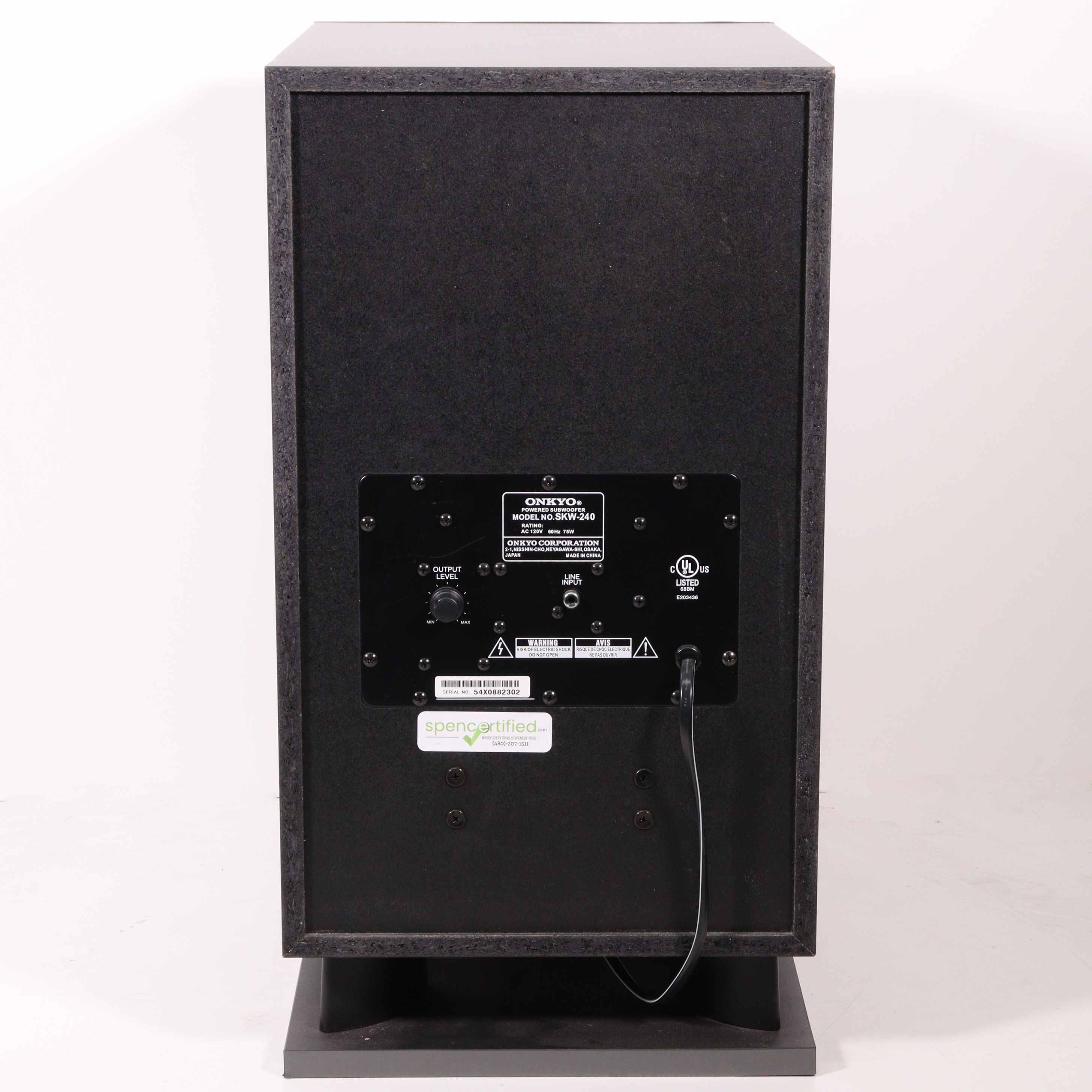 Onkyo skw online 240 subwoofer