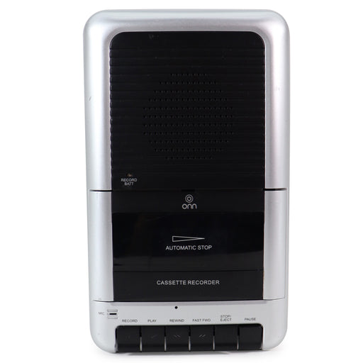 ONN MCR-976 Portable Cassette Player/Recorder-Electronics-SpenCertified-refurbished-vintage-electonics