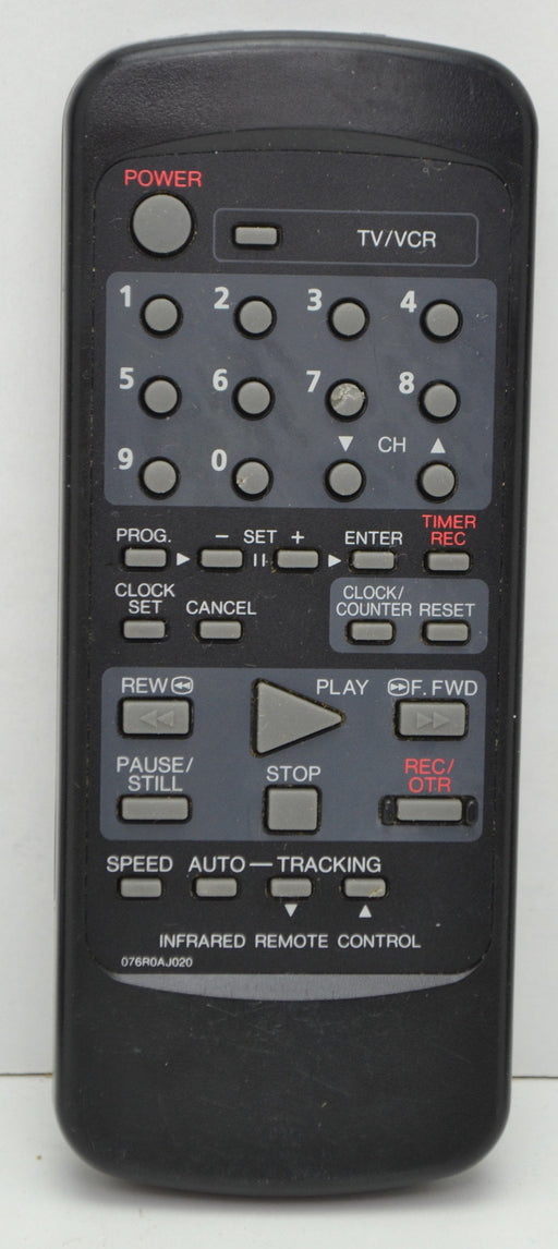 ORION 076R0AJ020 TV VCR REMOTE Infrared Remote Control TV/VCR-Remote-SpenCertified-refurbished-vintage-electonics