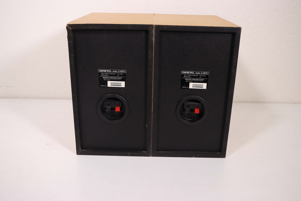 Onkyo D-N5TX Stereo Speaker Pair Set 70 Watts 5 Ohms-Speakers-SpenCertified-vintage-refurbished-electronics