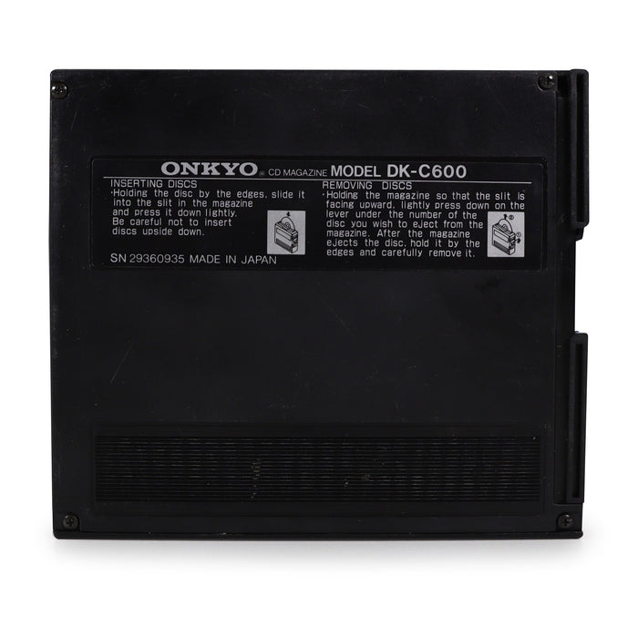 Onkyo DK-C600 6-Disc Cartridge-Electronics-SpenCertified-refurbished-vintage-electonics