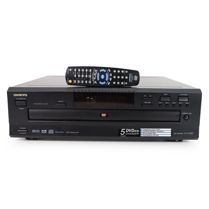 Onkyo DV-CP500 5 Disc Carousel DVD Changer-Electronics-SpenCertified-refurbished-vintage-electonics