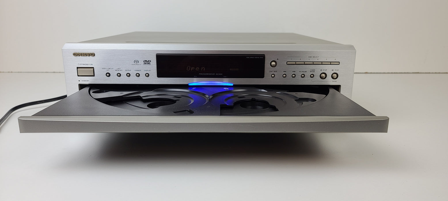 Onkyo DV-CP802 6-Disc Carousel DVD Changer-Electronics-SpenCertified-refurbished-vintage-electonics