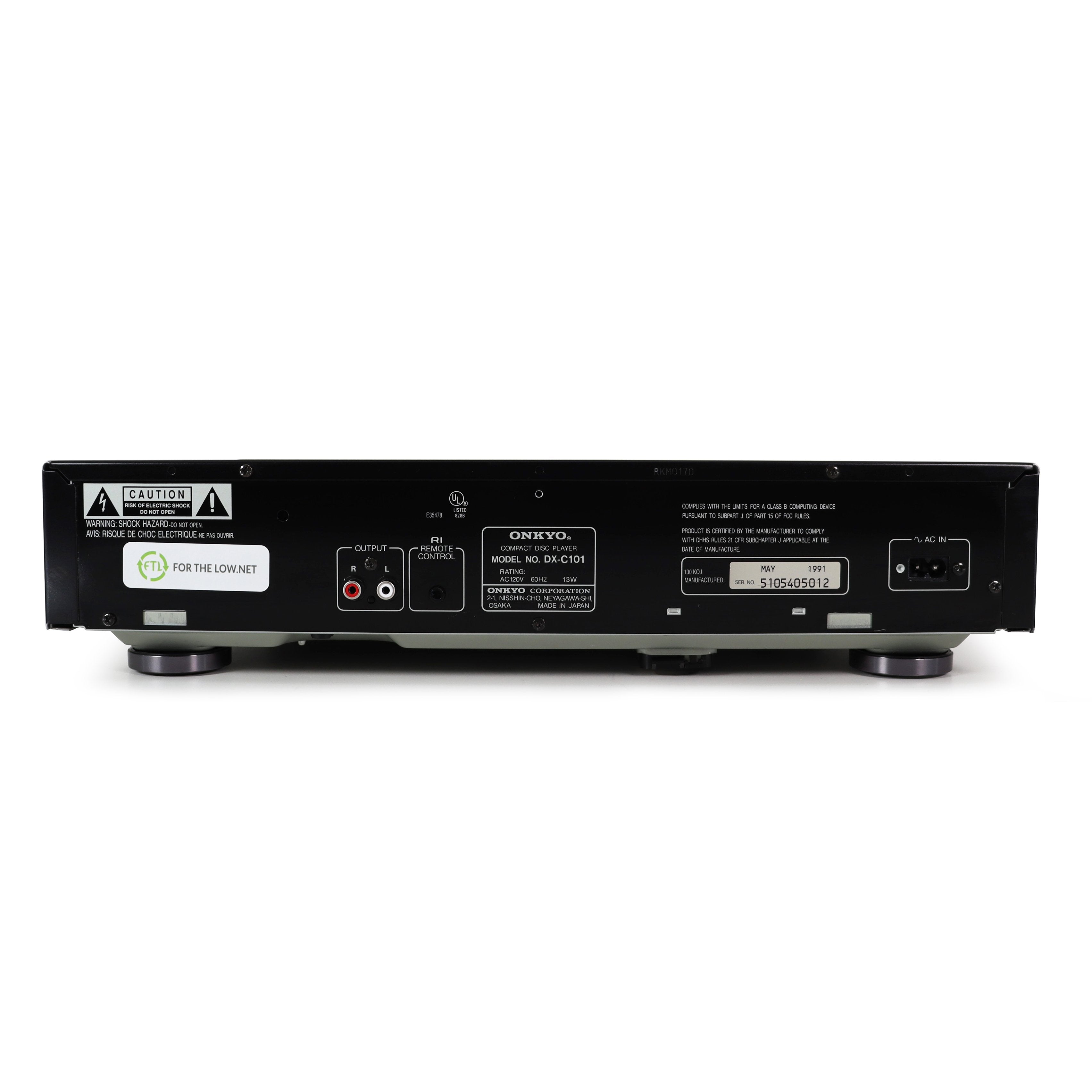 Onkyo DX-C101 5-Disc CD Changer