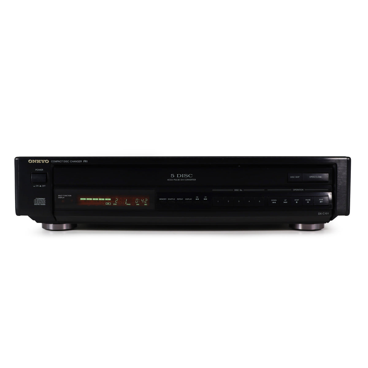 Onkyo DX-C101 5-Disc CD Changer — SpenCertified
