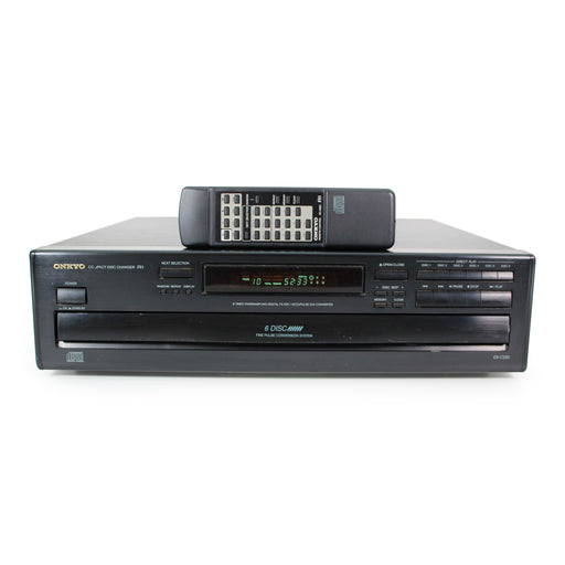 Onkyo DX-C220 6-Disc Carousel CD Changer Compact Disc Exchange System Player-Electronics-SpenCertified-refurbished-vintage-electonics