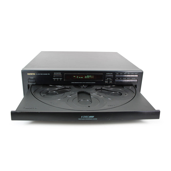 Onkyo DX-C220 6-Disc Carousel CD Changer Compact Disc Exchange System Player-Electronics-SpenCertified-refurbished-vintage-electonics