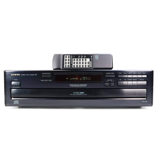 Onkyo DX-C330 6 Disc Carousel CD Changer-Electronics-SpenCertified-refurbished-vintage-electonics