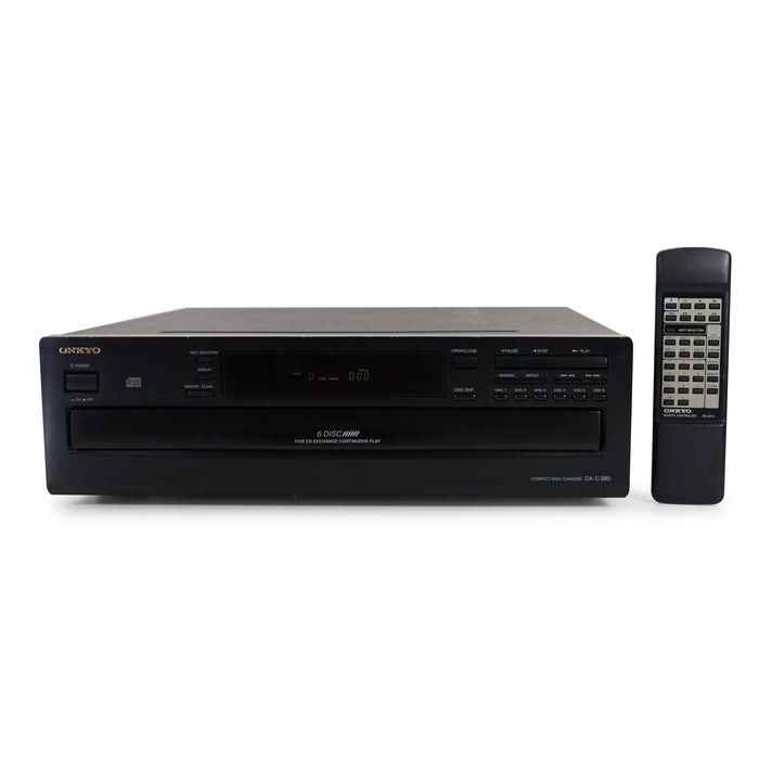 Onkyo DX-C380 6-Disc CD Changer-Electronics-SpenCertified-refurbished-vintage-electonics