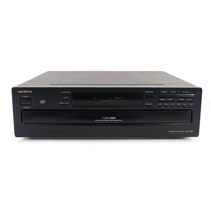 Onkyo DX-C380 6-Disc CD Changer-Electronics-SpenCertified-refurbished-vintage-electonics