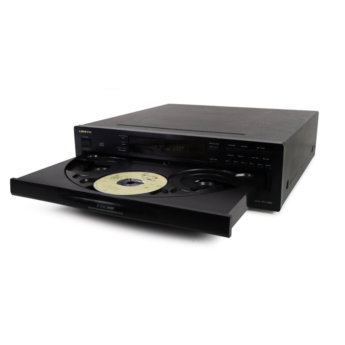 Onkyo DX-C380 6-Disc CD Changer-Electronics-SpenCertified-refurbished-vintage-electonics