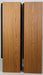 Onkyo Fusion AV S-11 12" 3 Way Speaker Pair Large Towers Light Brown Wood Finish-Speakers-SpenCertified-vintage-refurbished-electronics